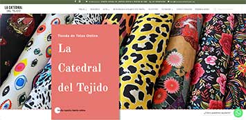 Creación y diseño tienda online La Catedral del Tejido